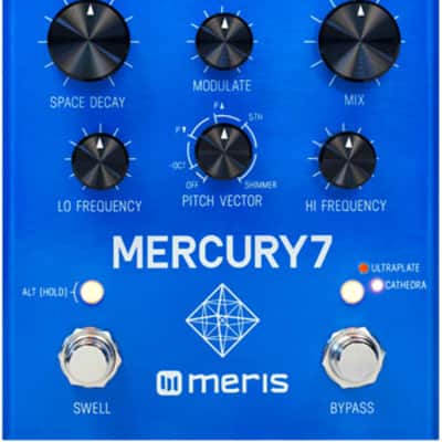 Meris Mercury7 Reverb Pedal - USD (Brand New)