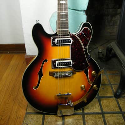 Bruno Conqueror Hollow-Body (ES-335-Matsumoku)-Collectors-Grade Flawless-1968 image 10