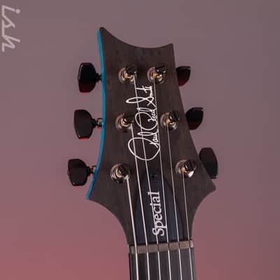 PRS Wood Library Special Semi-Hollow 10-Top Quilt Aquableux Custom Color image 8
