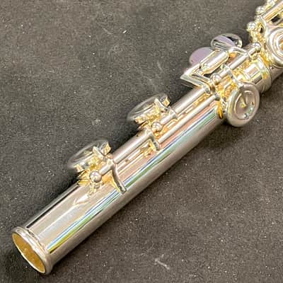 Altus Japan A807 Open-hole C-foot Silver-plated Flute image 14
