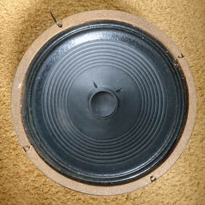 RARE Celestion matching pair 1969  Pre-ROLA Greenback T1234 G12H 30 watt 8 ohm pulsonic cones image 4