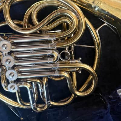 C. G. Conn 6D Double French horn. Made in USA image 3