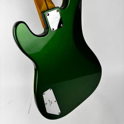 2013 Fender MIJ Aerodyne Special Precision Bass Speed Green Metallic With Matching Headstock. Nice Padded Gigbag included. image 5