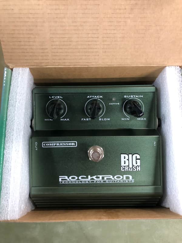 Rocktron Big Crush Compressor Effect Pedal image 1