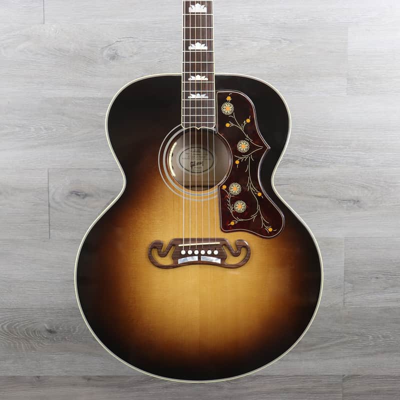 Gibson SJ-200 Standard 2016 Acoustic Electric With LR Baggs Anthem Pickup Vintage Sunburst With Original Hardshell Case!