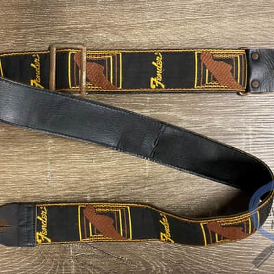 Fender Original 1969-70's Vintage Strap, horizontal logo, metal buckle image 1