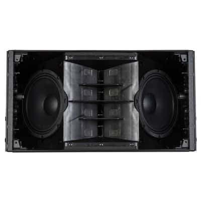 RCF HDL 10-A Active Powered Line Array DJ PA Speakers 2 Pack with Fight Cases image 6