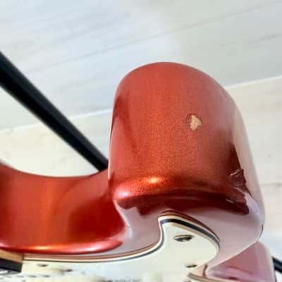 Brunswick S-Type Electric Guitar Metallic Red w/ Gig Bag – Strat Style Player image 5
