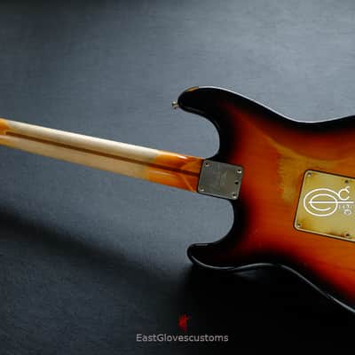 Fender Stratocaster Floyd Rose Classic HSS Sunburst Made in USA Aged Relic (VERY RARE) image 13