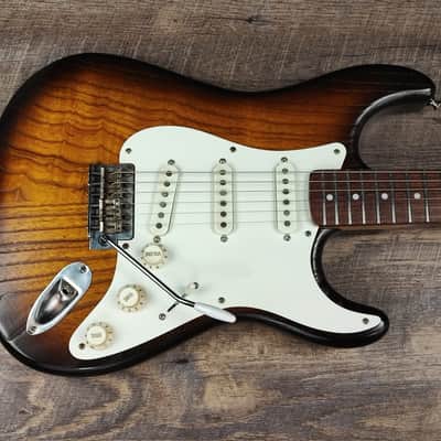 MyDream Partcaster Custom Built - Swamp Ash Tobacco Burst SRV image 2