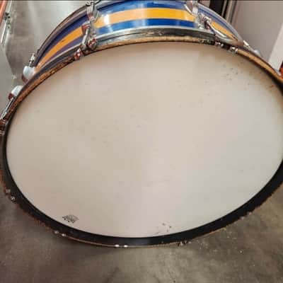 Vintage 1964 Ludwig 28" x 7" Marching Bass Drum image 3
