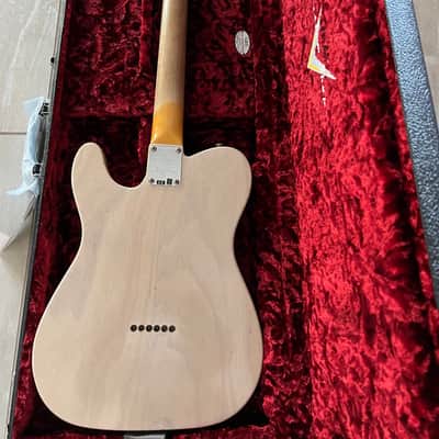 2023 Fender Custom Shop Limited Edition 59 Telecaster Guitar Journeyman Relic Aged White Blonde (6.7lbs) w/ OHSC image 6