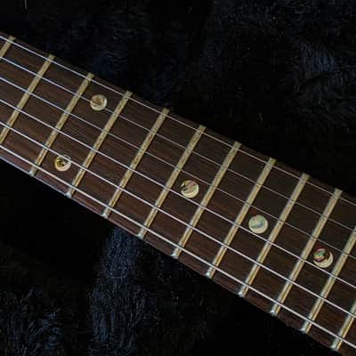 PRS Custom 24 MOON INLAYS USA 2001 Aquamarine Whale Blue AAA Flame Top American Paul Reed Smith Guitar image 3