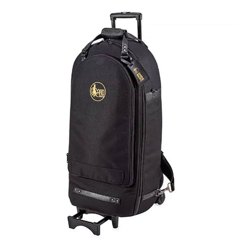 52-WBFSK Gard Euphonium (Besson) Wheelie, Synthetic with Leather trim image 1