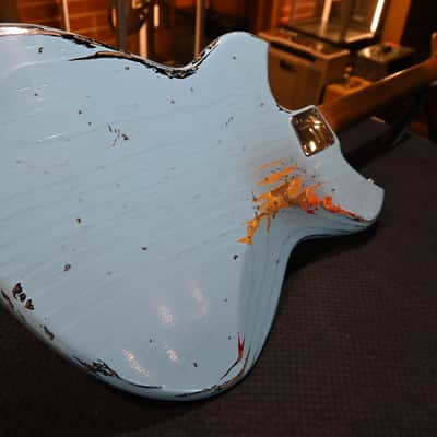 Novo Serus J Limited - Daphne Blue over ‘64 3-Tone Burst #6604 image 10
