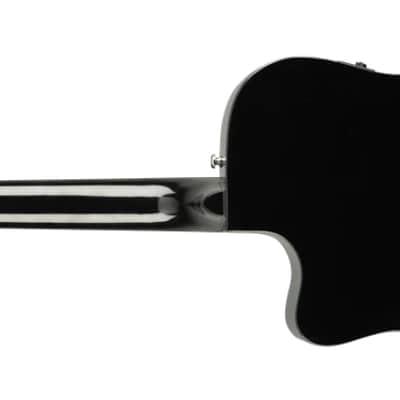 Fender Classic Design CC-60SCE Concert Black Electro Acoustic Guitar image 2