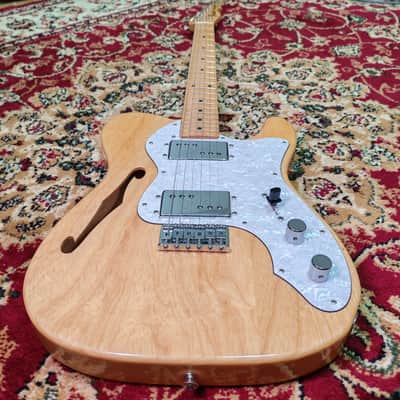 2007 Fender Japan TN-72 Thinline Telecaster Natural Reissue CIJ image 4