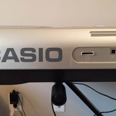Casio WK 3800 keyboard with stand, power supply and sustain pedal image 8