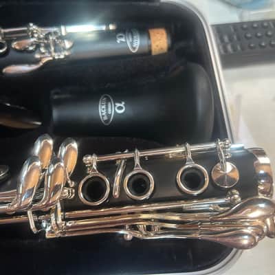 Backun Alpha Bb clarinet w/silver keys. Extra LH Eb/Ab key lever 2025-2026 - Black w Silver keys image 4
