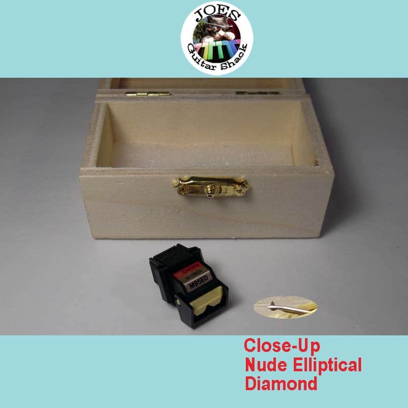 1980's Shure M95ED Turntable Cartridge Excellent With NOS 80's Swiss Japan Nude Elliptical Diamond Stylus. The M-95ED Holy Grail Sound! Beautiful And Excellent L@@k #037! image 1