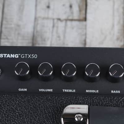 Fender Mustang GTX50 Electric Guitar Amplifier 50W Wifi & Bluetooth Equipped Amp image 5