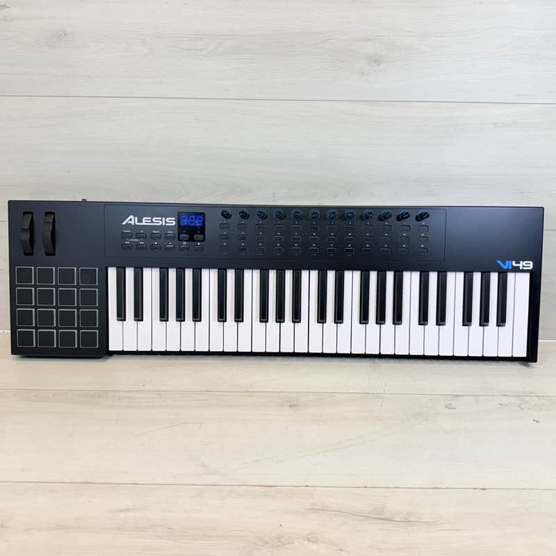 Alesis VI49 49-Key USB MIDI Keyboard Controller - USB Bus Powered, No USB Cable 2021 image 1
