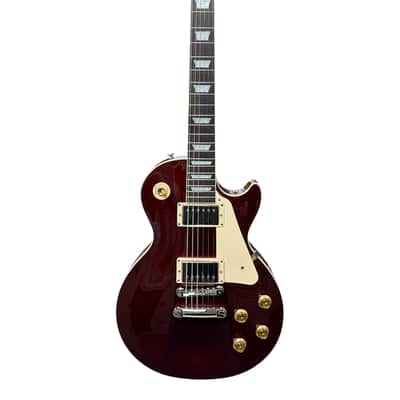 Gibson Les Paul Standard '50s Plain Top, 2023, Sparkling Burgundy image 1