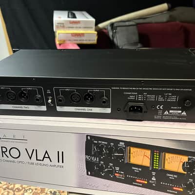 ART Pro VLA II 2-Channel Vactrol Compressor 2009 - Present - Black image 2