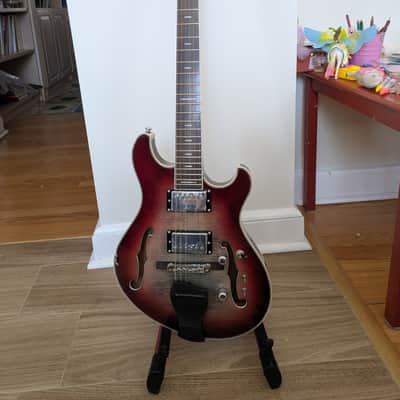 Firefly Pegasus Hollow-Body 2026 - *RARE* Flamed Maple Cherry Burst image 3