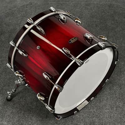 Pearl Masters Maple/Gum 4pc Drum Set Saman Cardinal Burst image 8