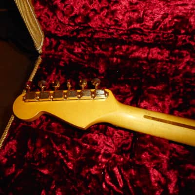 Scarecrow Guitars 1956 Mary Kay Stratocaster Tribute Fender Licensed neck and all fender electronics and hardware 2024 - Blonde (light Relic) image 8