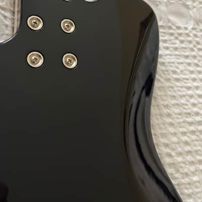 G&L USA ASAT Electric Bass Guitar - Jet Black image 13