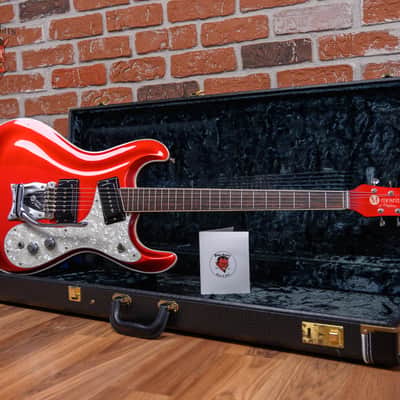 Mosrite USA Ventures Model '64 Candy Apple Red 2014 w/OHSC image 2