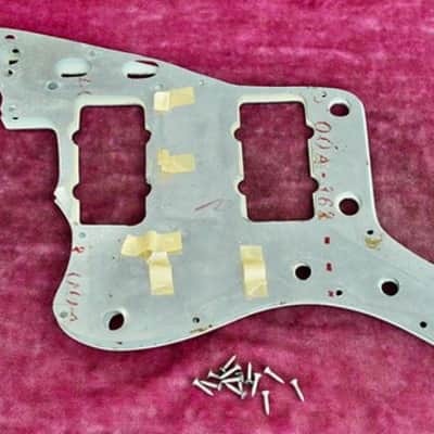 Vintage 1960's Fender Jazzmaster PRE-CBS Pickguard and Shield Celluloid "Tortoise" Guard JM image 9