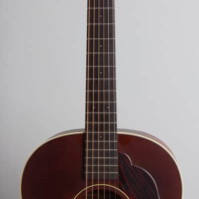 Iris  DF Flat Top Acoustic Guitar, ser. #268, black tolex hard shell case. image 8