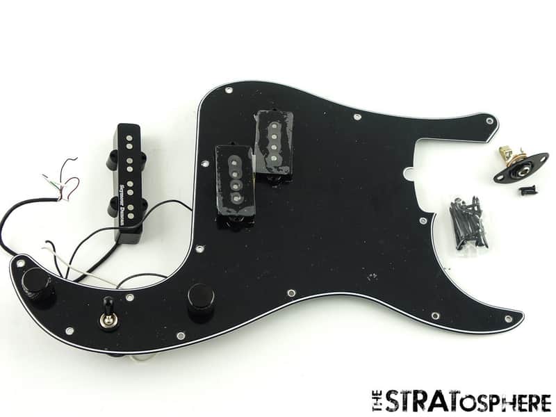 Fender Duff McKagan Deluxe P Precision Bass LOADED PICKGUARD, Duncan Split TBX image 1