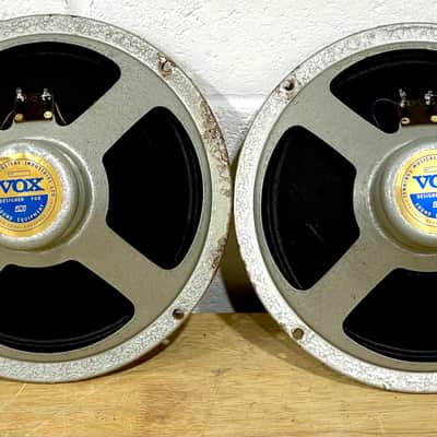 Vox Elac 10N 60's 10" speakers for Vox AC10 Vintage Loudspeakers x 2 image 6