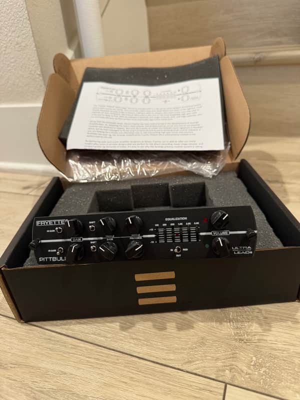Synergy Fryette Pittbull Ultra-Lead 2-Channel Preamp Module 2020 - Present - Black image 1