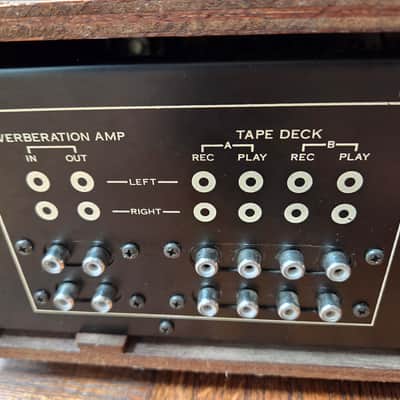 Sansui RA-500 1970 - Wood box image 9