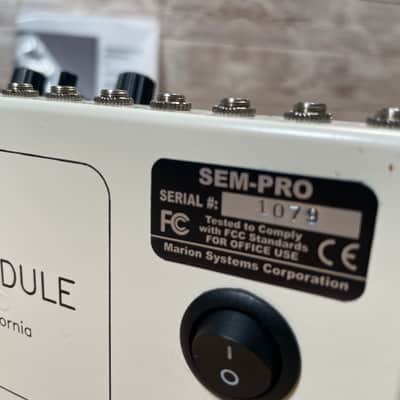 Tom Oberheim SEM-PRO Synthesizer Expander Module 2014 - Includes Original Manual image 6