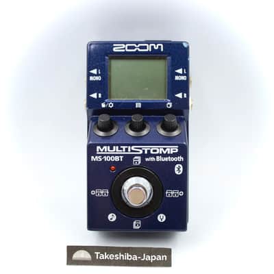 Zoom MS-100BT Multi Stomp Guitar Multi Effect Pedal 004492 image 1