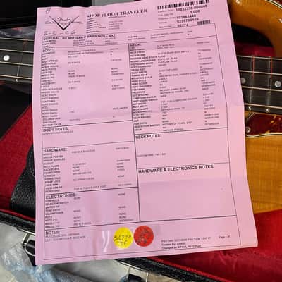 NEW! Fender Artisan Koa Precision Bass NOS - Ebony Fingerboard Natural Koa Finish - Absolutely Beautiful - Flamed Maple Neck - Authorized Dealer - 9.65lbs - G06782 image 18