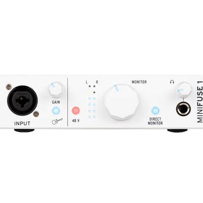 Arturia Minifuse 1 - White - 1 in/2 out USB 2 Interface White image 2