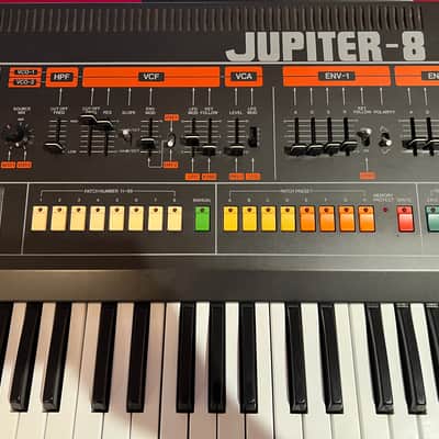 Roland Jupiter-8 61-Key Synthesizer 1981 - 1985 - Black image 13