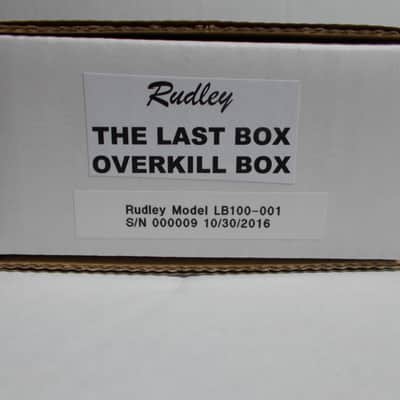 Rudley The Last Box Overkill Box Clean or Distortion Boost Fuzz Screamer Handmade Extreme Power SN-9 image 10