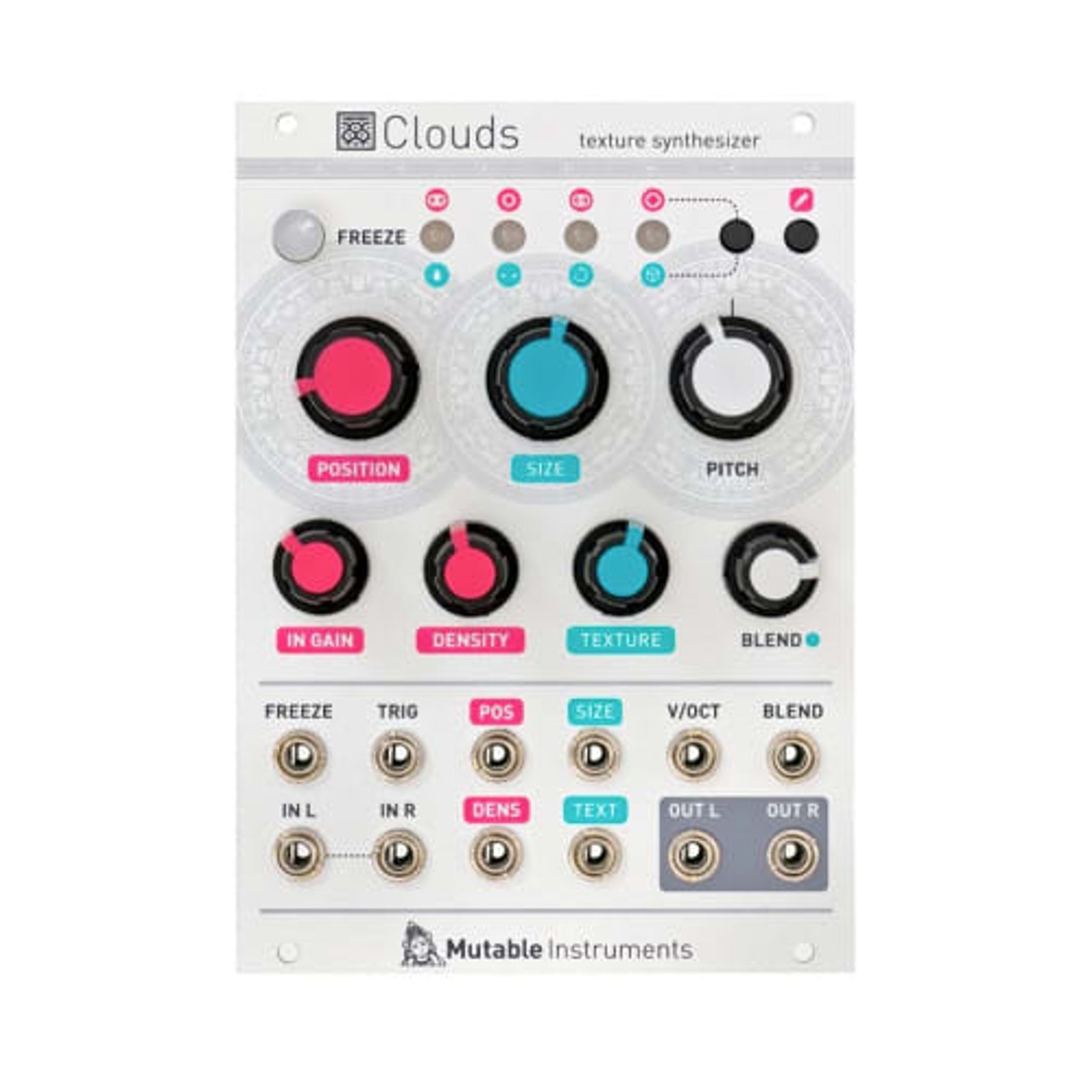 鍵盤楽器 Clouds texture synthesizer Mutable Instruments Clouds | Reverb