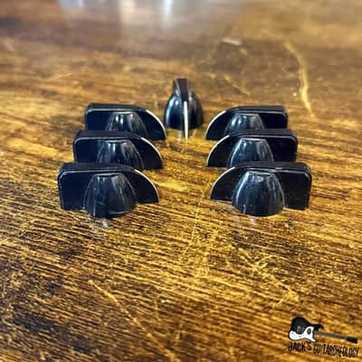 VOX Chicken Head Knobs- Set of 7 *USED* (2010s - Black) image 4