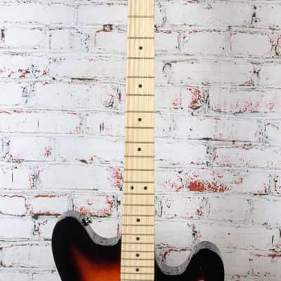 Squier 2022 Affinity Series Starcaster Semi-Hollow Electric Guitar 3 Tone Sunburst USED image 3