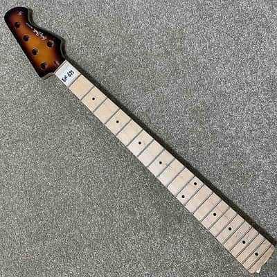 Harley Benton 5 String Bass Maple Wood Neck and 20 Frets Rosewood Fingerboard Fretboard image 1