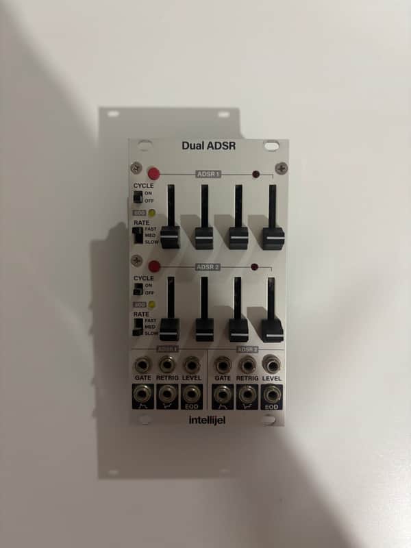 Intellijel Dual ADSR Eurorack Synth Module 2015 - 2018 - Silver image 1
